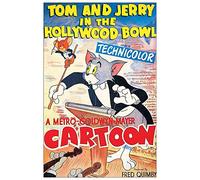 Artopweb TW20287 Tom and Jerry Decorative Panel, Wood MDF, Multicolour, 36x40 Cm