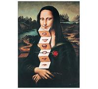 Artopweb TW21846 OLBINSKI Rehearsal For An Icon 2001 - Mona Lisa Decorative Panel, Wood MDF, Multicolour, 66x92 Cm