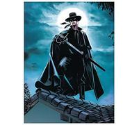 Artopweb TW21951 ANONYMOUS Il Ritorno Di Zorro Decorative Panel, Wood MDF, Multicolour, 60x80 Cm