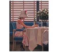 Artopweb TW22013 VETTRIANO Days Of Wine And Roses Decorative Panel, Wood MDF, Multicolour, 44x58 Cm