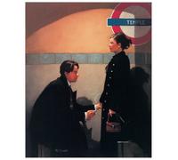 Artopweb Vettriano-The Runaways Pannello Decorativo, Legno MDF, Multicolore, 32x40 Cm