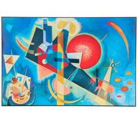 Artopweb ZA21458 KANDINSKY Im Blau Decorative Panel, Wood MDF, Multicolour, 75x50 Cm