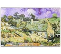 Artopweb ZA22074 VAN GOGH Chaumes De Cordeville À Auvers-Sur-Oise Decorative Panel, Wood MDF, Multicolour, 75x50 Cm