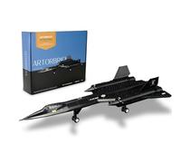 Artorbricks Air Force Series SR-71 Reconnaissance Blackbird Air Force Set di mattoncini militari e regalo per adulti, compatibile con Lego (183 pezzi)
