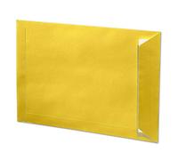 ARTOZ - 10 buste formato DIN C4, con chiusura adesiva, non foderate, 324 x 229 mm, giallo sole (giallo), senza finestra, serie 1001