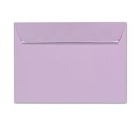 ARTOZ 15 buste per lettere, formato DIN C5, colore lilla (lilla), 229 x 162 mm, senza finestra, autoadesive, serie Artoz 1001