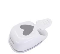 ARTOZ Punzonatrice per carta - Punzonatrice per biglietti - "Cuore asimmetrico", 30 mm - Foro per punzonare biglietti per inviti, compleanno, Natale, biglietti di auguri, decorazione da tavolo e