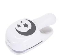 Artoz punzonatrice per carta - punzonatrice per biglietti - "Stanzer M Luna e Stelle" - 50 mm - punzonatrice per la creazione di biglietti per inviti, compleanno, Natale, biglietti di auguri