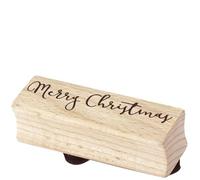 Artoz - Timbro in legno (60 x 20 mm, per biglietti di Natale, inviti, saluti