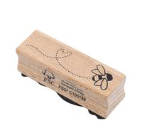 Artoz Timbro in legno - "ape" - 20 x 60 mm - Timbro per biglietti fai da te per inviti di compleanno, matrimonio, festa