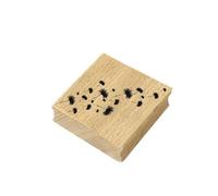 Artoz Timbro in legno - "Fiore di leone - 60 x 60 mm - Timbro per biglietti fai da te per inviti, compleanni, saluti