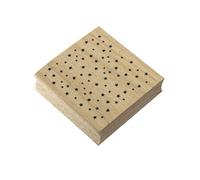 Artoz Timbro in legno - "Stelle all over" - 60 x 60 mm - Timbro per fai da te per Natale, inviti, saluti