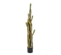 artplants.de Cactus Artificiale San Pedro GRUMIUM, Verde-Marrone, 150cm - Cactus Finto