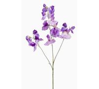 artplants.de Lathyrus odoratus Artificiale KANZI, Viola, 75cm - Fiore Decorativo