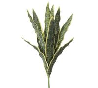 artplants.de Pianta artificiale Sansevieria LIVIANA, stelo, verde-giallo, 50 cm - Sansevieria artificiale
