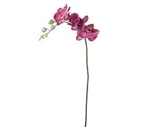 artplants.de Ramo Artificiale di Orchidea Phalaenopsis AMARNE, Rosa, 90cm - Orchidea Finta