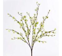 artplants.de Ramo di ciliegio Artificiale, Crema-Bianco, 65cm, Ø 35cm - Ciliegio in Fiore/Ramo Fiorito