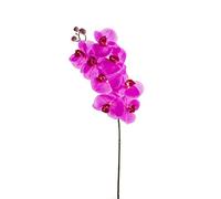artplants.de Ramo di phalaenopsis Artificiale Aurelia, Naturale al Tatto, 8 Fiori, Viola, 95cm - Orchidea Sintetica/Fiore Tropicale