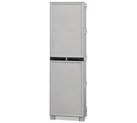 ARMADIO ARMADIETTO SPOGLIATOIO SPORCO PULITO 2 POSTI 50X40X175H PLASTICA RESINA