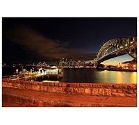 ArtPlaza Art Studio Sydney Pannello Decorativo, Legno, Multicolore, 90x60 cm