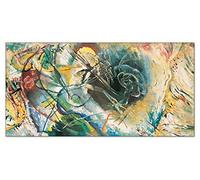 ArtPlaza AS10300 Pannello Decorativo, Improvvisazione-(Kandinsky), Legno, Multicolore, 100 x 1.8 x 50 cm