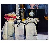 ArtPlaza Cezanne Paul The Black Marmour Pannello Decorativo, Legno, Multicolore, 120x90 cm