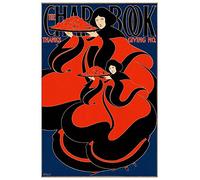 ArtPlaza Chap Book II Pannello Decorativo, Legno, Multicolore, 60x90 cm