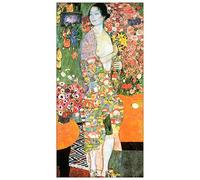 ArtPlaza Klimt Gustav-The Dancer Pannello Decorativo, Legno MDF, Multicolore, 50x100 Cm