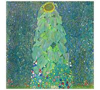 ArtPlaza Klimt Gustav-The Sunflower Pannello Decorativo, Legno MDF, Multicolore, 70 x 70 cm