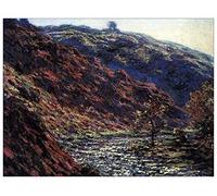 ArtPlaza Monet Claude-Gorge of The Petite Creuse Pannello Decorativo, Legno MDF, Multicolore, 120x90 Cm