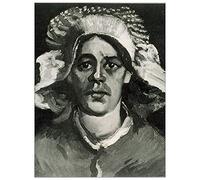 ArtPlaza TW90785 Van Gogh Vincent Peasant II Decorative Panel, Wood MDF, Multicolour, 90x120 Cm