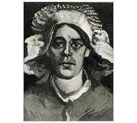 ArtPlaza TW90786 Van Gogh Vincent Peasant II Decorative Panel, Wood MDF, Multicolour, 60x80 Cm