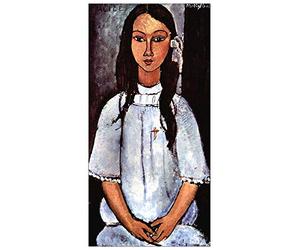 ArtPlaza TW92477 Modigliani Amedeo Alice Decorative Panel, Wood MDF, Multicolour, 50x100 Cm