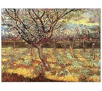 ArtPlaza Van Gogh Vincent-Apricot Trees in Blossom II Pannello Decorativo, Legno MDF, Multicolore, 120x90 Cm
