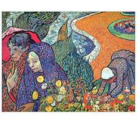 ArtPlaza Van Gogh Vincent-Promenade in Arles Pannello Decorativo, Legno MDF, Multicolore, 80 x 60 cm
