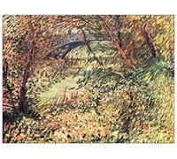 ArtPlaza Van Gogh Vincent Shores Spring at The Pont de Clichy Pannello Decorativo, Legno MDF, Multicolore, 80x60 Cm