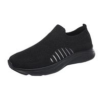 ARtray Herren Sneaker Sportschuhe MäNner Low-Top Sneaker Freizeit StraßEnlaufschuhe Leicht Atmungsaktive Turnschuhe SchnüRsenkel Tennisschuhe StoßDäMpfung Und RüCkprall Fitnessschuhe, Nero , 41 EU