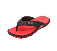 ARtray Offerte Oggi Scarpe da uomo Bagno Moda Toe Beach Flops Flip Uomo Aperto Massaggio Pantofole Estive Scarpe da uomo Pantofole da uomo Fondamenti Scarpe da uomo, Rosso, 42 2/3 EU