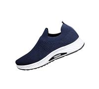 ARtray OrthopäDische Schuhe Herren BarfußSchuhe Leicht Freizeitschuhe Breite FüßE Bequem Sportschuhe FüR FußSchmerzen Atmungsaktives Netz Leichtgewichts Walkingschuhe Softshell Laufschuhe, blu, 42 EU