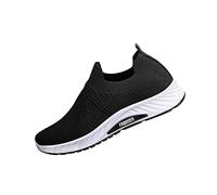 ARtray OrthopäDische Schuhe Herren BarfußSchuhe Leicht Freizeitschuhe Breite FüßE Bequem Sportschuhe FüR FußSchmerzen Atmungsaktives Netz Leichtgewichts Walkingschuhe Softshell Laufschuhe, Nero , 43
