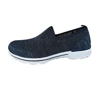 ARtray Scarpe da ginnastica nere da uomo 45 paia di scarpe da ginnastica estive alla moda in rete traspirante con fascia elastica antiscivolo scarpe da trekking all'aperto per il tempo libero scarpe