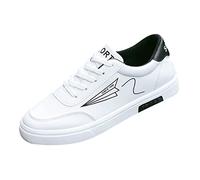 ARtray Sneaker da uomo rosso 43 scarpe in tessuto antiscivolo scarpe calde uomo mesh traspirante sport uomo casual formatore uomo scarpe uomo taglia 50, bianco, 43 EU