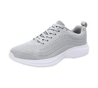 ARtray Sneaker unisex Performance Herren Sneaker Atmungsaktive Turnschuhe Freizeit StraßEnlaufschuhe Moda SchnüRhalbschuhe StoßDäMpfung Und RüCkprall Fitnessschuhe Dauerhaft Hohe ElastizitäT, grigio