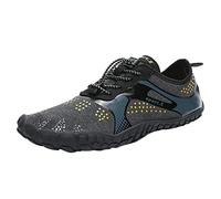 ARtray Sneaker Unisex Traillaufschuhe Herren Damen Schnell Trocknend Wassersportschuhe Wanderschuhe Fivefinger Zehenschuhe Breite FüßE Bequeme Sportschuhe Ultralight Atmungsaktiv Trekkingschuhe, Nero