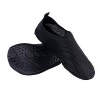 ARtray Soprabito Scarpe Da Donna Scarpe Acqua Sport A Piedi Nuoto Per Nuoto Immersioni Surf Piscina Spiaggia Camminare Yoga Esercizio Scarpe di Gomma Over, Nero , 40 EU