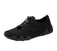 ARtray Turnschuhe Herren Freizeit StraßEnlaufschuhe Running Tennis Schuhe Leichtgewicht Outdoor GemüTlich Trainers Gleitsicher Leichtetrekkingschuhe Joggingschuhe Fitnessschuhe Sicherer FußHalt, Nero