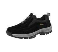 ARtray Turnschuhe Herren Wanderschuhe Leichte Outdoor Trekkingschuhe Rutschfest Traillaufschuhe Outdoor Leichtgewicht Walkingschuhe Performance Herren Sneaker Outdoor-Arbeit Alle Jahreszeiten, Nero