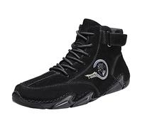 ARTRAY Unisex BarfußSchuhe Turnschuhe Herren Rutschfest Atmungsaktiv Zehenschuhe Leichtetrekkingschuhe Freizeit StraßEnlaufschuhe Senioren Vielseitig Freizeitschuhee Hohe Mode Kurze Stiefel, Nero , 45