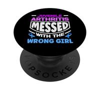 Artrite giovanile incasinata con la ragazza sbagliata PopSockets PopGrip Adesivo