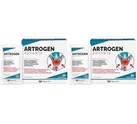 Artrogen Advance Buste, Integratore per Articolazioni con Peptidi di Collagene, Acido Ialuronico e Vitamina C, Supporta Cartilagini e Riduce Dolori Articolari, 20 Buste da 10 g (Confezione da 2)